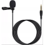 Microfone lapela com fio