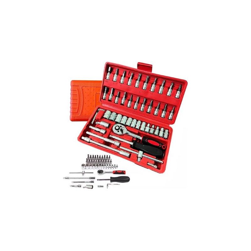 Kit De Ferramentas Multiuso Com 46 Pcs