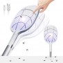 Raquete Mata Mosquito eléctrica 2 em 1 portátil,  luz ultravioleta, USB recarregável